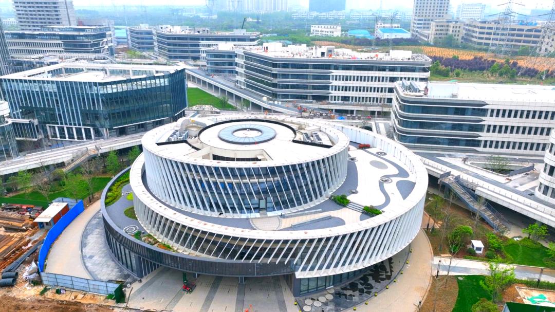 “創(chuàng)智匯”大賽主場(chǎng)地——科大硅谷肥西園。 肥西縣委組織部供圖
